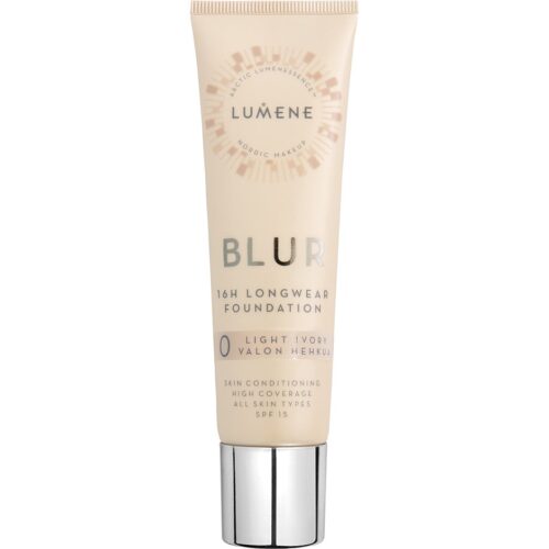 Lumene Blur 16H Longwear Foundation SPF15 0 Light Ivory – 30 ml – 6412600834611