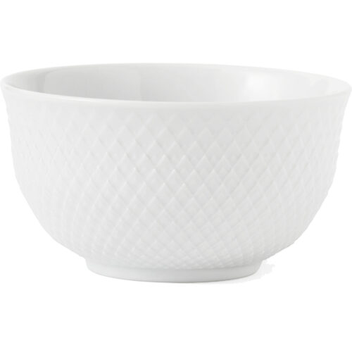 Lyngby Porcelæn Rhombe Skål 50cl Hvit Lyngby Porselæn – 5711507238319