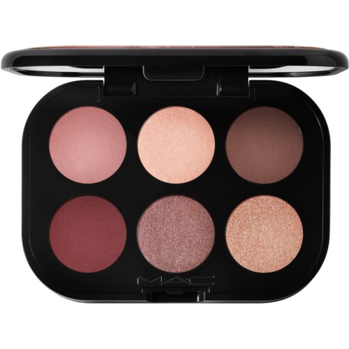 MAC Cosmetics Connect In Colour Eye Shadow Palette Embedded In Burgundy – 6,2 g – 0773602648672