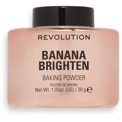Makeup Revolution Banana Brighten Baking Powder – 30 g – 5057566569064