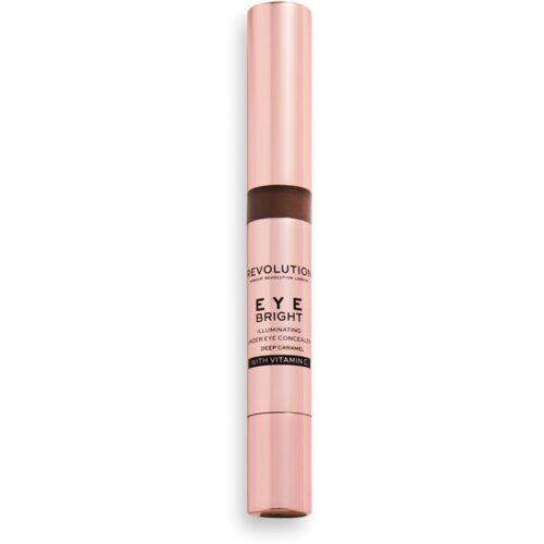 Makeup Revolution Bright Eye Concealer Deep Caramel – 3 ml – 5057566577649