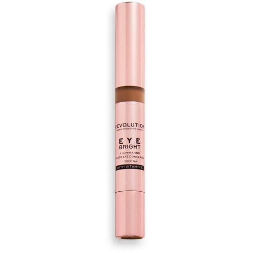 Makeup Revolution Bright Eye Concealer (Medium) Deep Tan – 3 ml – 5057566577625