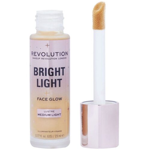 Makeup Revolution Bright Light Face Glow Lustre Medium Light – 23 ml – 5057566792189
