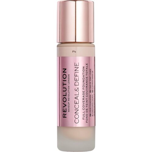 Makeup Revolution Conceal & Define Foundation F4 – 5057566089043