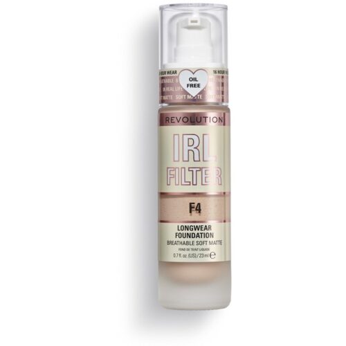 Makeup Revolution IRL Filter Longwear Foundation F4 – 23 ml – 5057566186001