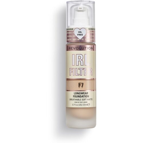 Makeup Revolution IRL Filter Longwear Foundation F7 – 23 ml – 5057566186070