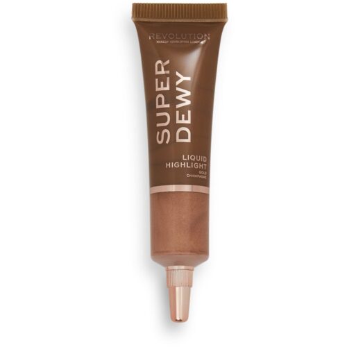 Makeup Revolution Liquid Highlighter Gold Champagne – 15 ml – 5057566580151