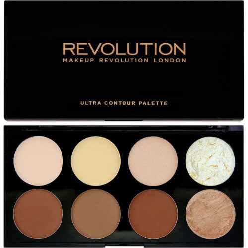 Makeup Revolution Ultra Contour Palette 8 Professional Bendable Powders To Perfe – 5029066059987