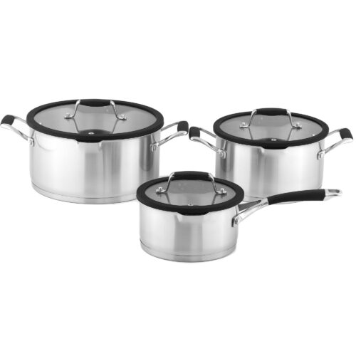 Mareld Grytesett 3 deler, med silikonlokk – 7350101114285
