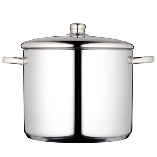 MasterClass Gryte med lokk 14L rustfritt stål – 5028250143358