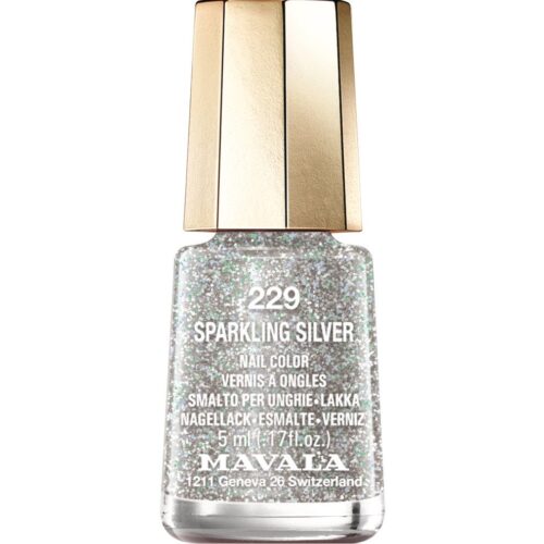 Mavala Nail Color, 229 Sparkling Silver 5 ml – 7618900912298