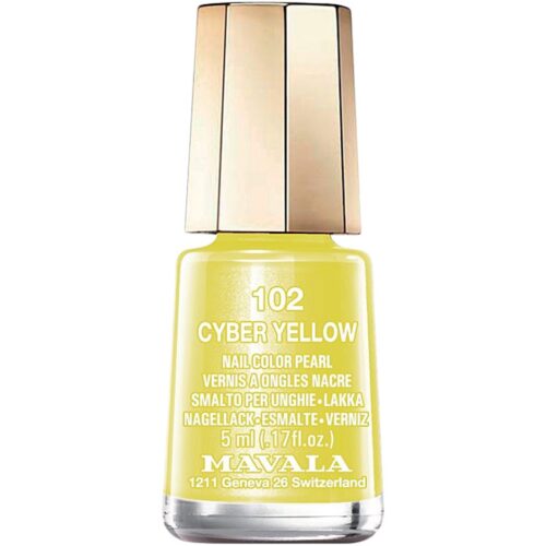 Mavala Nail Color Pearl 102 Cyber Yellow – 5 ml – 7618900911024