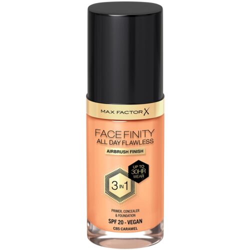 Max Factor All Day Flawless 3in1 Foundation 85 Caramel – 3616303999568
