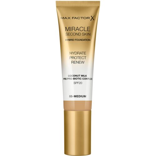 Max Factor Miracle Second Skin Hybrid Foundation 005 Medium – 3614229764833
