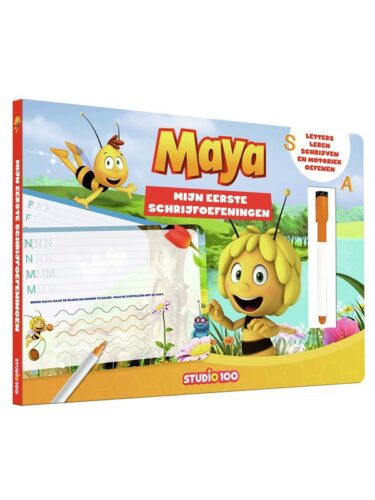 Maya the Bee Cardboard Book – Write and Erase – 9789462775770