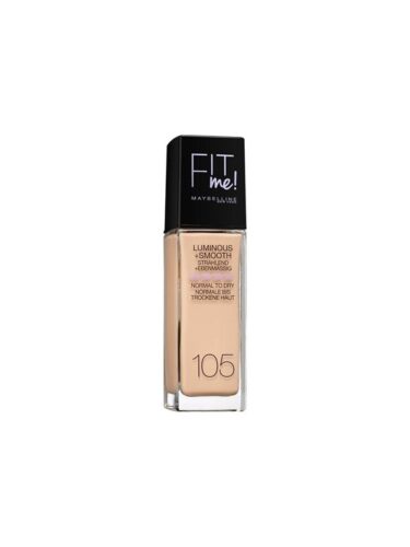 Maybelline Fit Me Foundation 105 Natural Ivory – 30 ml – 3600530880034
