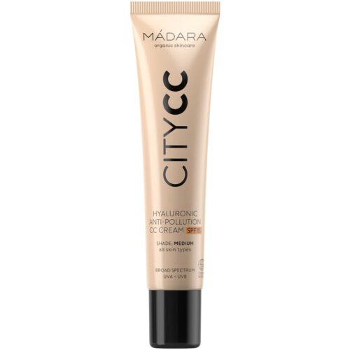 MÁDARA City CC Hyaluronic Anti-pollution CC Cream SPF 15 Medium – 40 ml – 4751009828817