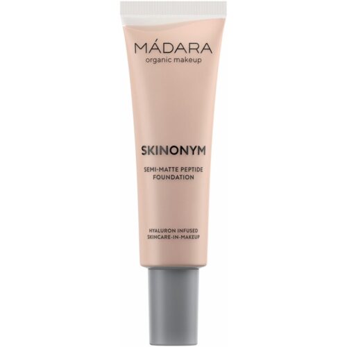 MÁDARA Skinonym Semi-Matte Peptide Foundation #30 Rose Ivory – 30 ml – 4752223012235
