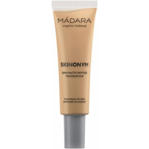 MÁDARA Skinonym Semi-Matte Peptide Foundation #50 Golden Sand – 30 ml – 4752223012327