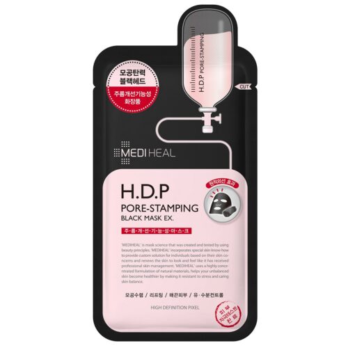 Mediheal H.D.P Pore-Stamping Black Mask – 8809470122494