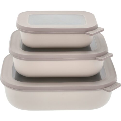 Mepal Cirqula skålsett 3stk, Nordic White – 8720294004516