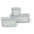 Mepal EasyClip oppbevaringsbokser 3stk, Nordic White – 8720294021179