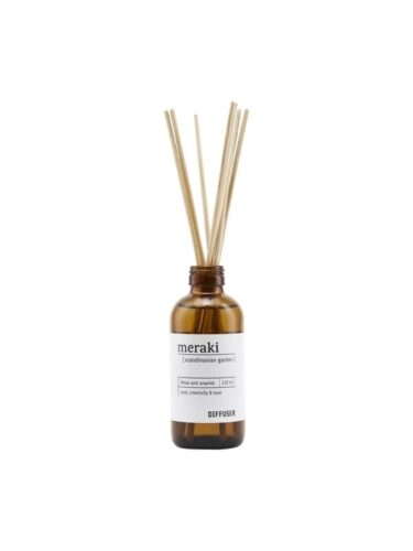 Meraki Scandinavian Garden Diffuser 7 pcs – 120 ml – 5707644503106
