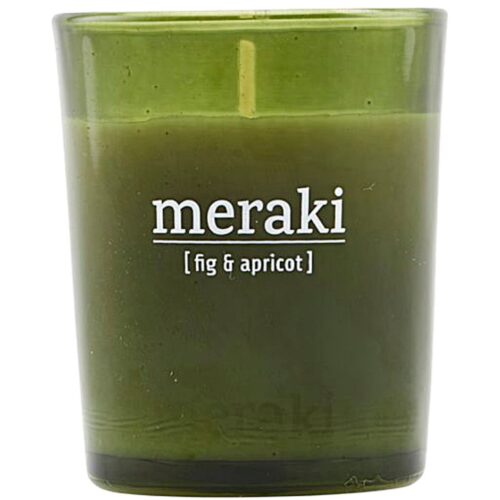 Meraki Fig & Apricot Scented Candle Small – 12 hours – 5707644697836
