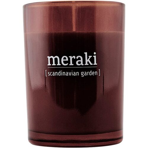 Meraki Scandinavian Garden Scented Candle Large – 35 hours – 5707644476042