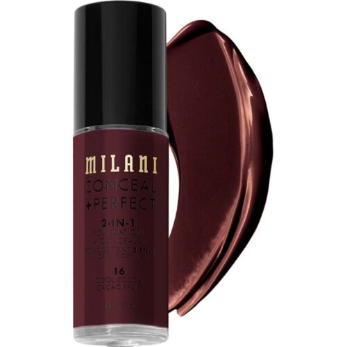 Milani Cosmetics Conceal & Perfect Liquid Foundation Cool Cocoa – 30 ml – 0717489700351