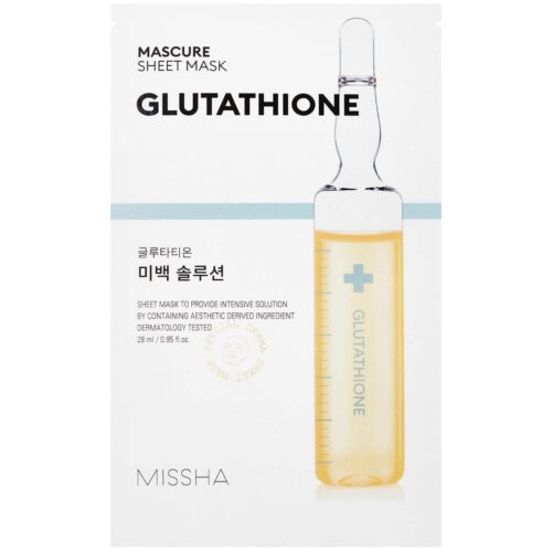 MISSHA Mascure Whitening Solution Sheet Mask 27 ml – 8809581456556
