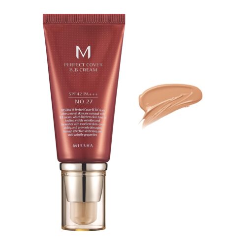 MISSHA M Perfect Cover BB Cream SPF42/PA+++ No.27 Honey Beige – 50 ml – 8806150614485
