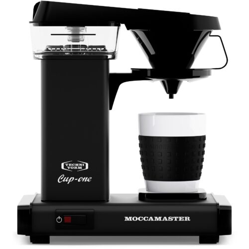 Moccamaster Kaffetrakter CUP ONE Svart Matt – 8712072692336