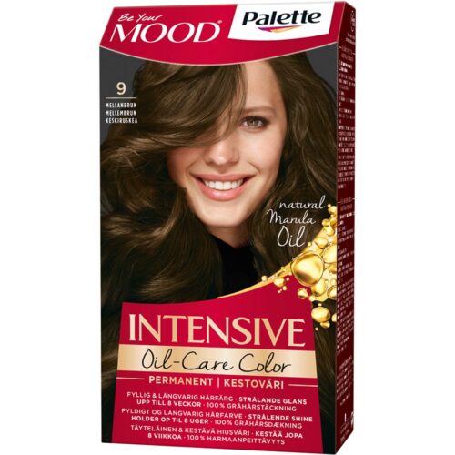 MOOD Hair Colour 4 in 1 No. 9 Medium Brown – 7332531060639