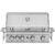 Mustang Innebygd grill for gass Pearl 4 built-in – 6410413162884