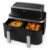 Nedis Dobbel Airfryer 2 x 4,2 l – 5412810441112