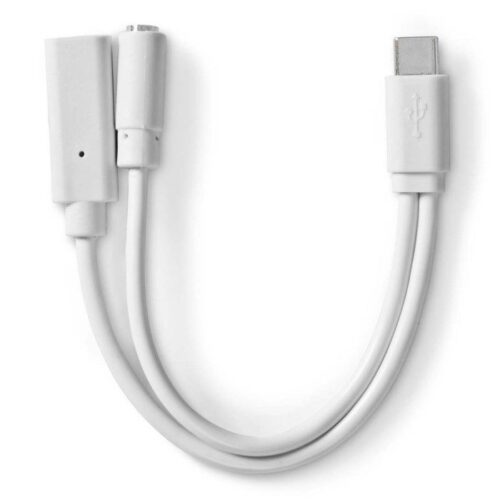 Nedis Lydadapter med USB-C og 3,5 mm AUX – 5412810419272