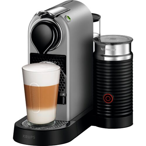 Nespresso CitiZ & Milk kaffemaskin, 1L, sølv – 3016661155352