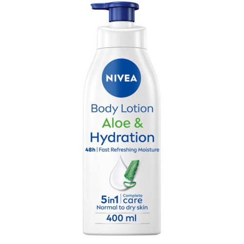 Nivea Aloe & Hydration Pump Body Lotion 400 ml – 4006000027449