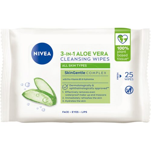 Nivea Naturally Good Wipes 25 pcs – 4005900785862