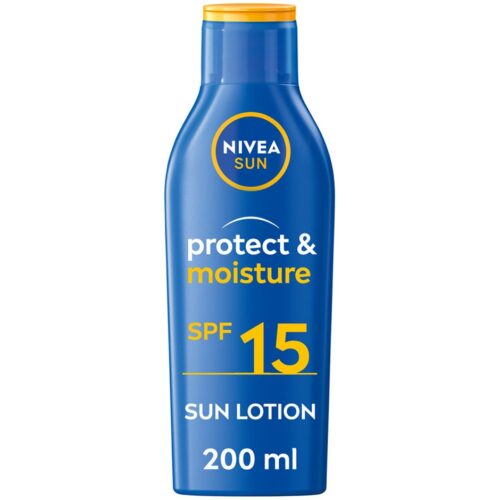 Nivea Protect & Moisture Sun Lotion SPF15 200 ml – 4005900370655