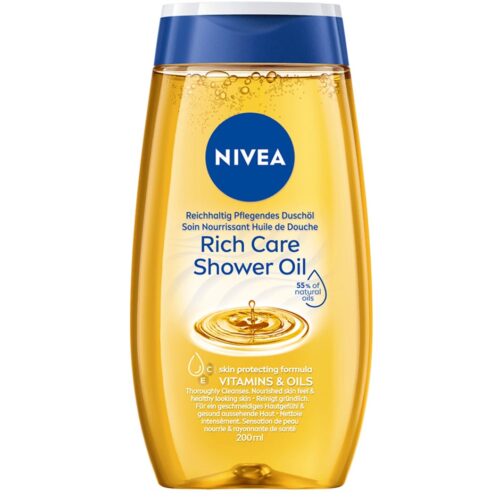 Nivea Rich Caring Shower Oil 200 ml – 4005900804280