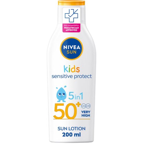 Nivea Sun Kids Protect & Sensitive Lotion SPF50+ – 200 ml – 4005900602008
