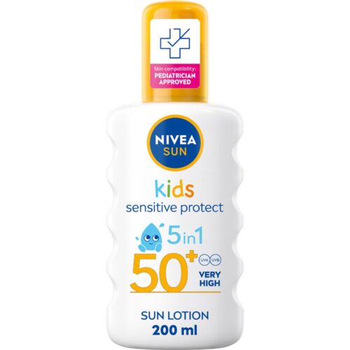 Nivea Sun Kids Protect & Sensitive Spray SPF50+ – 200 ml – 4005900601971