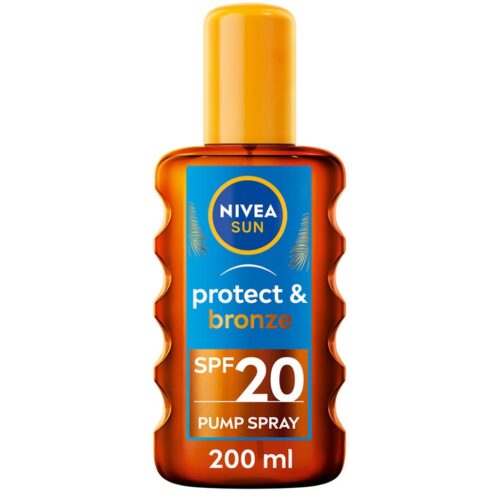 Nivea Sun Protect & Bronze Oil SPF20 – 200 ml – 4005900462060