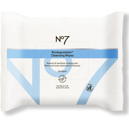 No7 Essential Cleansing Biodegradable Wipes 30 stk – 5000167294040