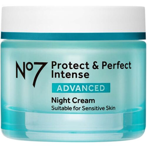 No7 Protect & Perfect Intense Advanced Night Cream Suitable For Sensitive Skin – 50 ml – 5000167337891