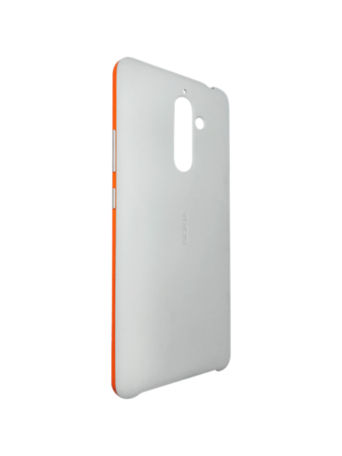 Nokia 7 Plus Soft – Touch Case – Lightgrey/Copper – 6438409012814