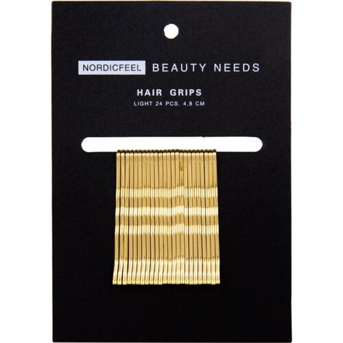 NordicFeel Beauty Needs Nordicfeel Beauty Needs Hair Grips Light 24pcs 4,8cm – 7350024694024