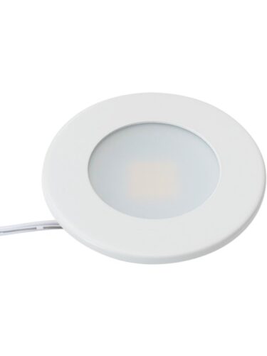 Nordtronic Alina cabinet lighting 350ma 2.2w 3000k 210lm matt white rou – 5704629031111
